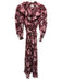 Mille Resort & Travel Size XS Burgundy, Pink, Multi Cotton Button Up Dress Burgundy, Pink, Multi / XS