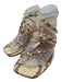 Paris Texas Shoe Size 39 Beige & Brown Leather Snake Skin Square Toe Sandals Beige & Brown / 39