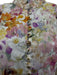 Zimmermann Size 1 Pink, Orange & White Linen Long Balloon Sleeve Floral Dress Pink, Orange & White / 1