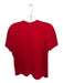 St. John Collection Size S Red Wool Blend Short Sleeve Knit Back Zip Top Red / S