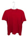 St. John Collection Size S Red Wool Blend Short Sleeve Knit Back Zip Top Red / S