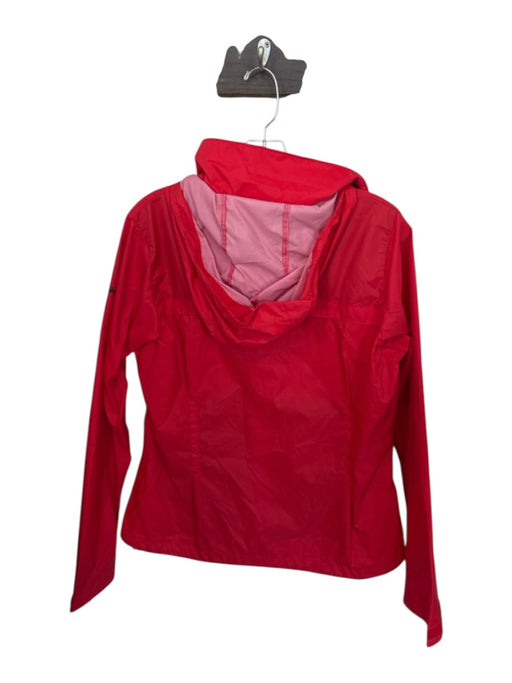 Columbia Red & Black Nylon Hood UGA Full Zip Athletic Raincoat Red & Black / M