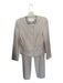Liverpool Size S/4 Tan Polyester Blend Snap Buttons Trouser Jacket Pant Set Tan / S/4