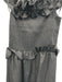 Caroline Constas Size M Black Cotton & Polyamide Ruffle Straps Tiered Maxi Dress Black / M