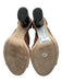 Maria + Cornejo Shoe Size 37 Brown & Black Suede Ruched Ankle Strap Mule Sandals Brown & Black / 37