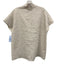 Maria + Cornejo Size 6 White Cotton Cap Sleeve Seersucker Split Neck Top White / 6