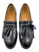 Gucci Shoe Size 8 Black Leather Tassel loafer Men's Shoes 8