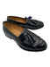 Gucci Shoe Size 8 Black Leather Tassel loafer Men's Shoes 8