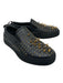 Gucci Shoe Size 8.5 Black Leather Spikes Slip On Men's Shoes Black / 8.5