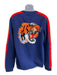 Gucci NWT Size XL Blue & Yellow Wool Blend Words Crew Men's Sweater Blue & Yellow / XL