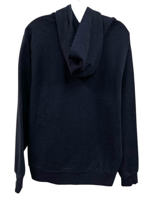 Polo NWT Size L Blue Cotton Solid Hoodie Men's Jacket Blue / L