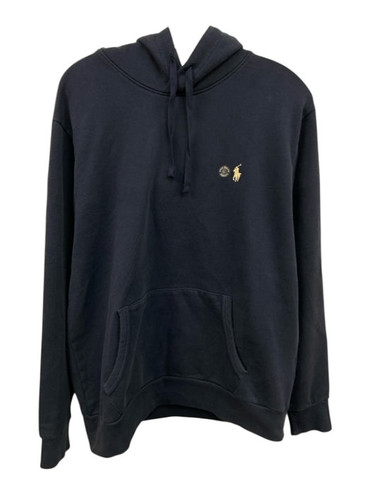 Polo NWT Size L Blue Cotton Solid Hoodie Men's Jacket Blue / L