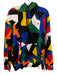 Polo NWT Size L Multi Cotton Blend Abstract Hoodie Men's Jacket Multi / L