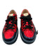 Gucci Shoe Size 8 Red & Blue Leather Shiny Sneaker Men's Shoes Red & Blue / 8