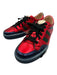 Gucci Shoe Size 8 Red & Blue Leather Shiny Sneaker Men's Shoes Red & Blue / 8