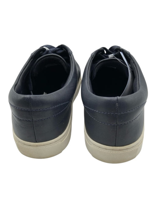 Tory Burch Shoe Size 9.5 Navy Leather Lace Up Sneaker Shoes Navy / 9.5