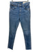 Rag & Bone Size 28 Medium Wash Cotton Denim Zip Fly High Rise Slim Fit Jeans Medium Wash / 28