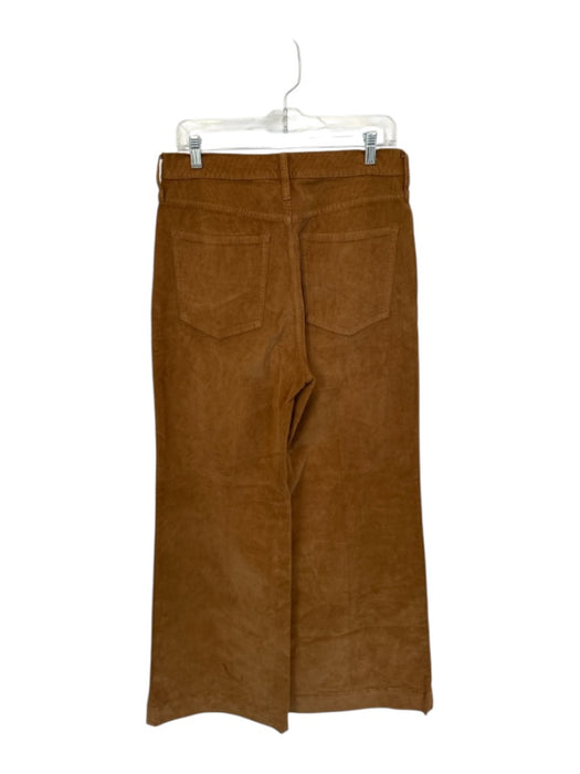 J. Crew Size 30T Camel Corduroy High Waist Wide Leg Pants Camel / 30T