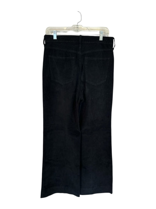J. Crew Size 29 Black Corduroy High Waist Wide Leg Pants Black / 29