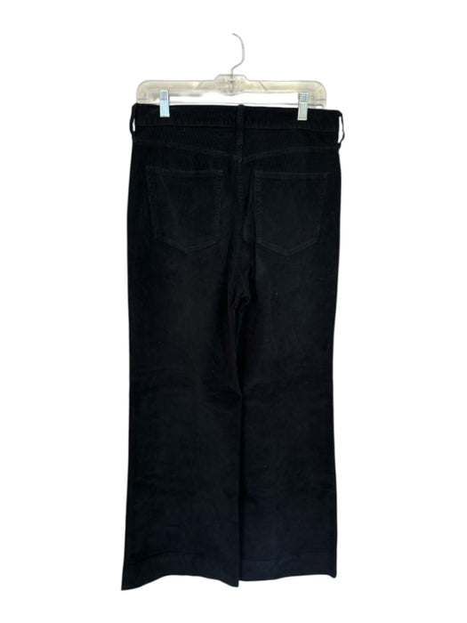 J. Crew Size 29 Black Corduroy High Waist Wide Leg Pants Black / 29
