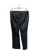 Liverpool Size 28 Black Vegan Leather Mid Rise Bootcut Cropped Pants Black / 28