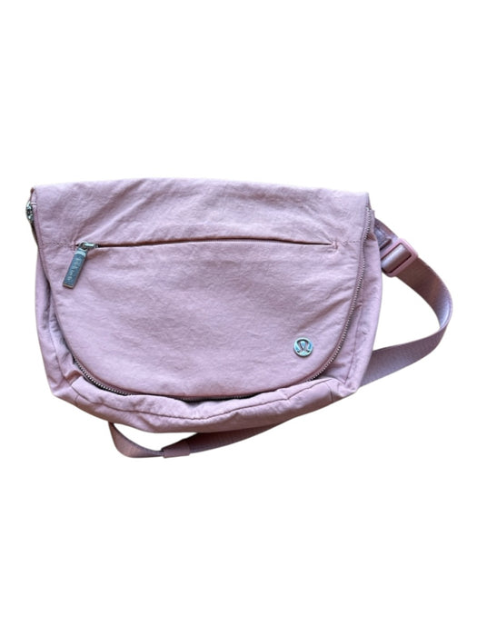 Lululemon Mauve Nylon Half Moon Crossbody Athletic Bag Mauve / M