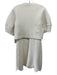 Pearl by Lela Rose Size M/8 Cream White Cotton Blend Sleeveless Dress Set Cream White / M/8