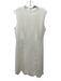 Pearl by Lela Rose Size M/8 Cream White Cotton Blend Sleeveless Dress Set Cream White / M/8