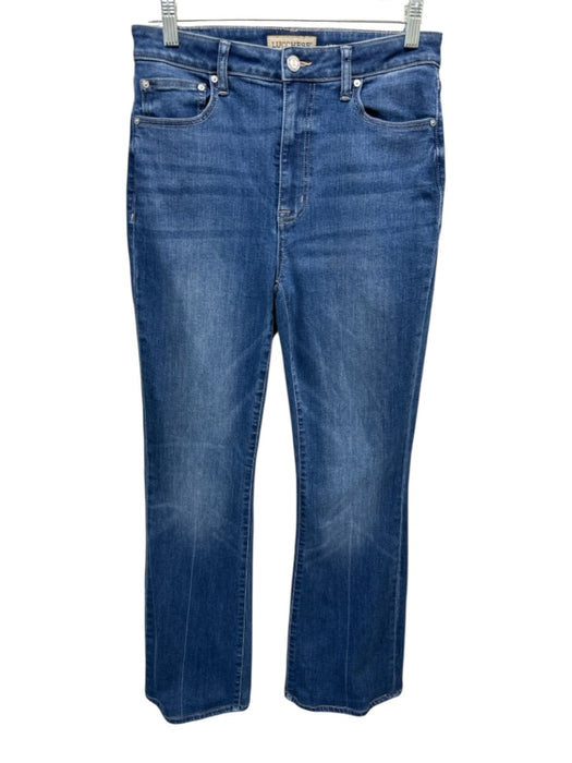 Lucchese Size 29 Medium Wash Cotton Denim Mid Rise Whiskering Pockets Jeans Medium Wash / 29