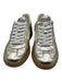Valentino Garavani Shoe Size 37 Gold & White Leather Upper Gum sole Sneakers Gold & White / 37