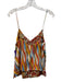 La Prestic Ouiston Size 2 Red, Blue, Yellow Silk Abstract Pattern Block Top Red, Blue, Yellow / 2