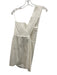 French Connection Size 6 White Cotton Blend One Shoulder Mini Flap Dress White / 6