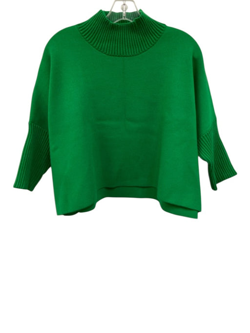 Kerisma Size One Size Green Polyester & Viscose Ribbed Trim Sweater Green / One Size
