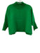 Kerisma Size One Size Green Polyester & Viscose Ribbed Trim Sweater Green / One Size