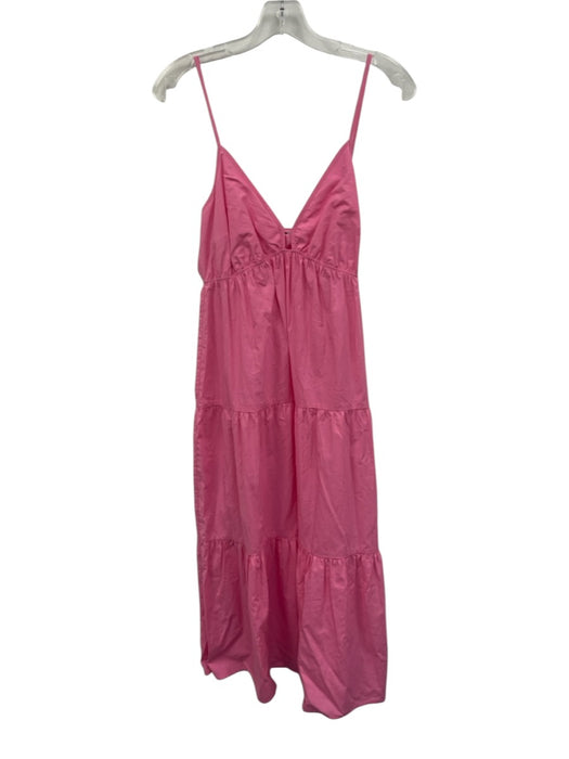 Rails Size XS Light Pink Cotton & Lyocell Sleeveless Tiered Dress Light Pink / XS