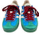 Adidas x Gucci Shoe Size 6 Blue & Multi Leather Low Top Lace Up Sneakers Blue & Multi / 6