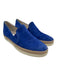 Tod's Shoe Size 36.5 Electric Blue Leather Suede Slip On Shoes Electric Blue / 36.5