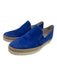 Tod's Shoe Size 36.5 Electric Blue Leather Suede Slip On Shoes Electric Blue / 36.5