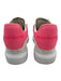Alexander McQueen Shoe Size 38 White & Pink Leather Oversized Low Top Sneakers White & Pink / 38