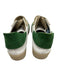 Pedro Garcia Shoe Size 38 White & Green Leather Perforated Low Top Shoes White & Green / 38