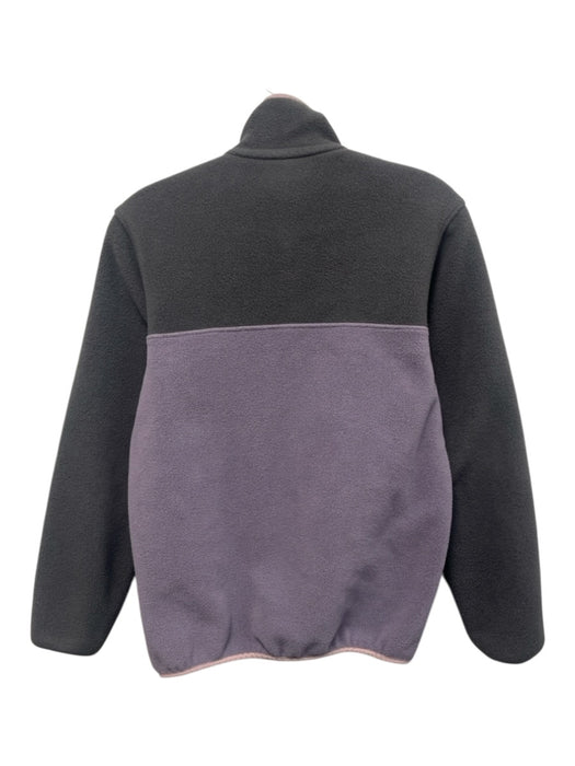 Patagonia Size XS Purple, Pink, Gray Polyester Fleece Quarter Button Jacket Purple, Pink, Gray / XS