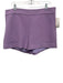 Marie Oliver Size 10 Lavender Purple Polyester Side Zip Pockets Shorts Lavender Purple / 10