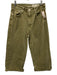 Rag & Bone Size 29 Moss Green Cotton Denim Wide Leg Crop High Rise Jeans Moss Green / 29