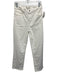 Frame Size 29 White Cotton Denim High Rise Straight Jeans White / 29