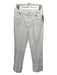 Brunello Cucinelli Size 8 White Cotton Denim Mid Rise Kick Flare Jeans White / 8