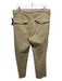 AMO Size 29 Khaki Beige Cotton & Lyocell Button & Zip Carpenter Pocket Pants Khaki Beige / 29