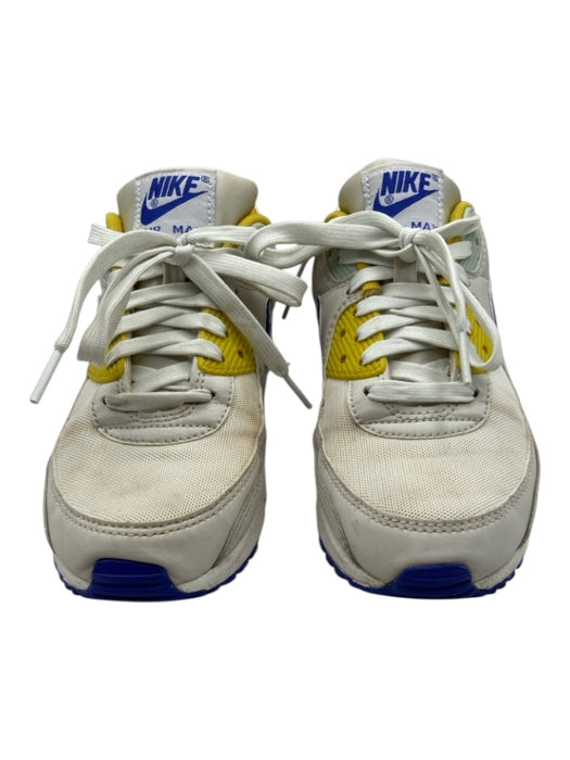 Nike Shoe Size 8 White & Multi Synthetic Lace Up Logo Sneakers White & Multi / 8