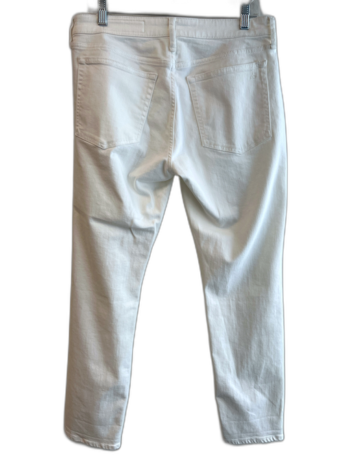 Rag & Bone Size 29 Ivory Cotton Blend Low Rise Zip Fly 5 Pieces Skinny Jeans Ivory / 29