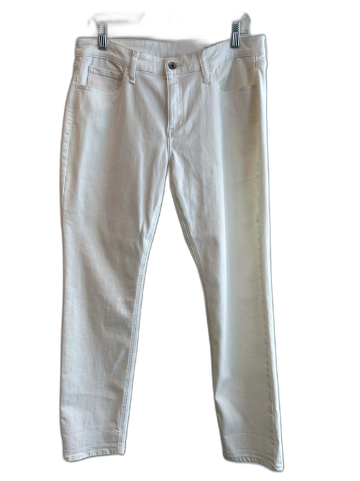Rag & Bone Size 29 Ivory Cotton Blend Low Rise Zip Fly 5 Pieces Skinny Jeans Ivory / 29