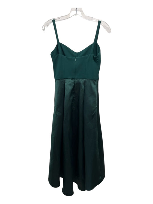 Hutch Size 4 Jade Green Polyester Sleeveless Pleated Back Zip Dress Jade Green / 4